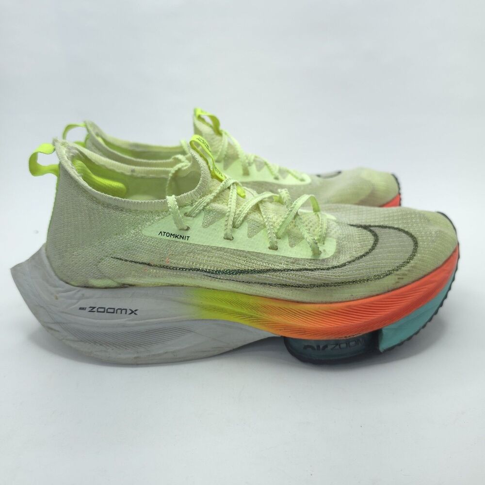 Nike Air Zoom Alphafly Next% Women’s Sz 9 Barely Volt Hyper Orange CZ1514-700